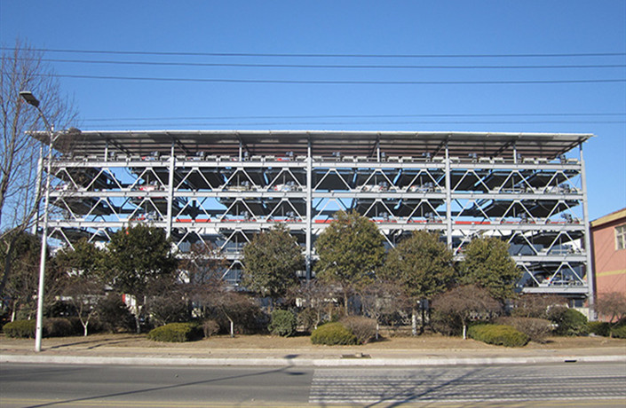 機(jī)械式停車場(chǎng)六層立體車庫(kù)-升降橫移式